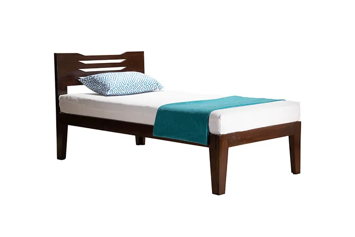 VIVDeal Teak Álvaro Single Bed